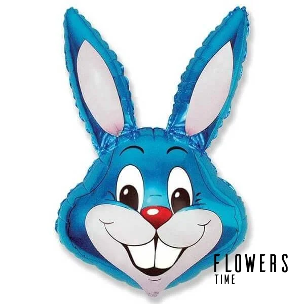 Blue „Bunny“ helium balloon