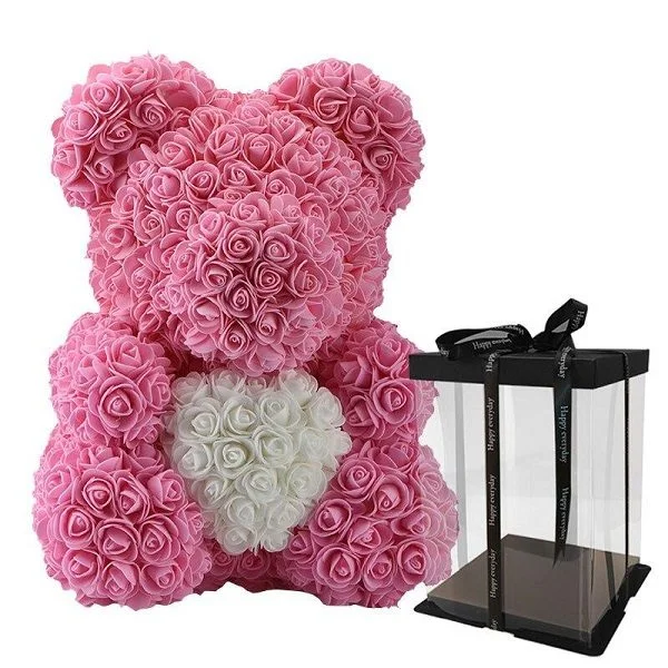 Happy everyday store rose bear